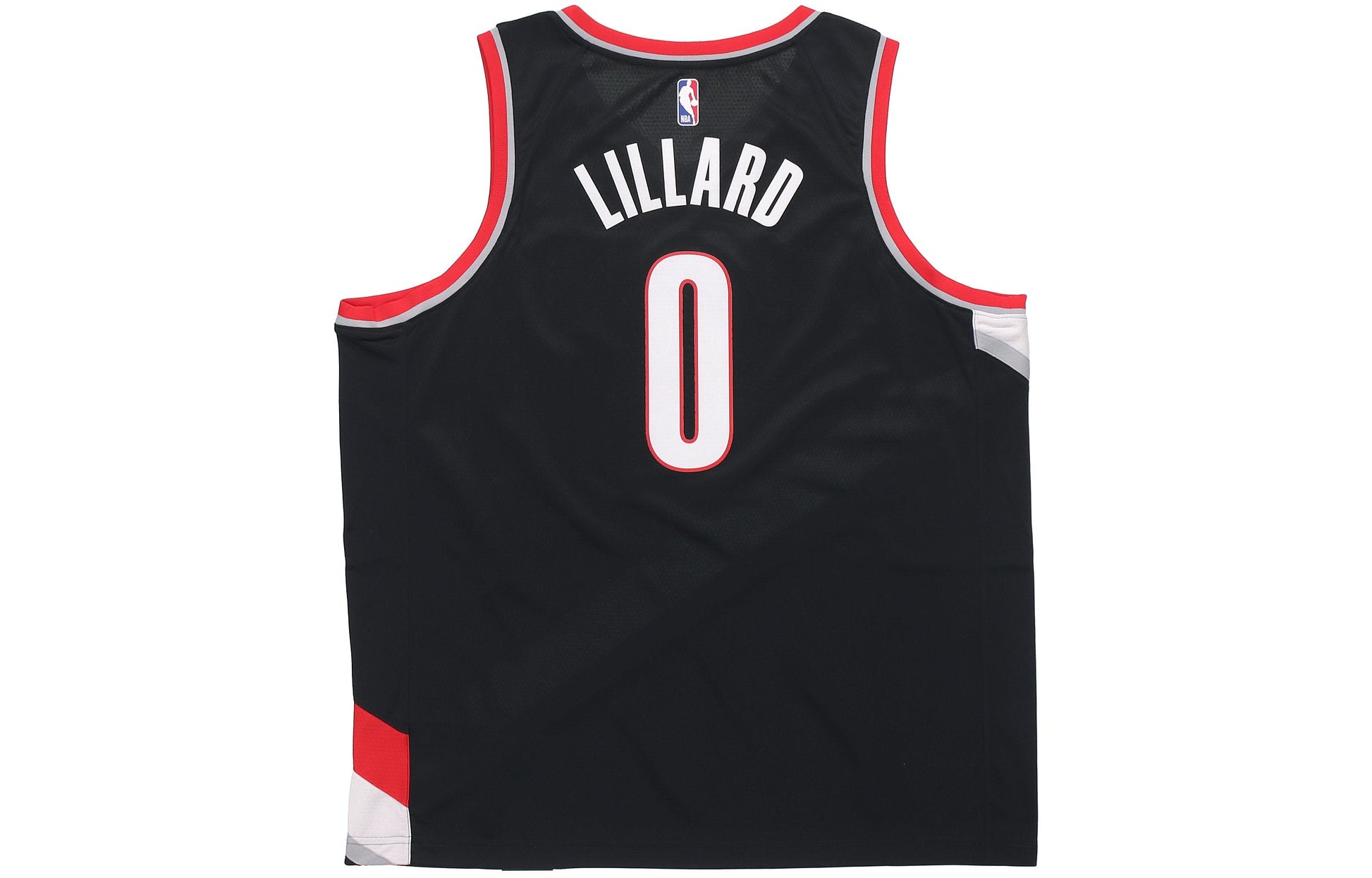 Nike NBA Damian Lillard Icon Edition Swingman Jersey 'Red Black' 864505-010