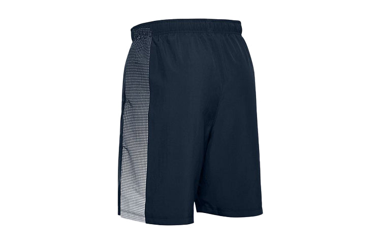 Under Armour Woven Graphic Training Shorts 'College Navy' 1345713-408