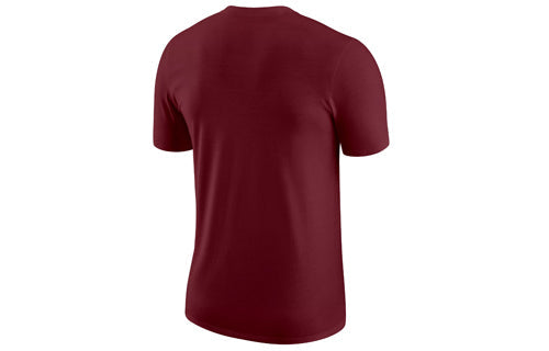 Nike 18-19 Series Dri-fit LOGO Training Short Sleeve Red 933516-677