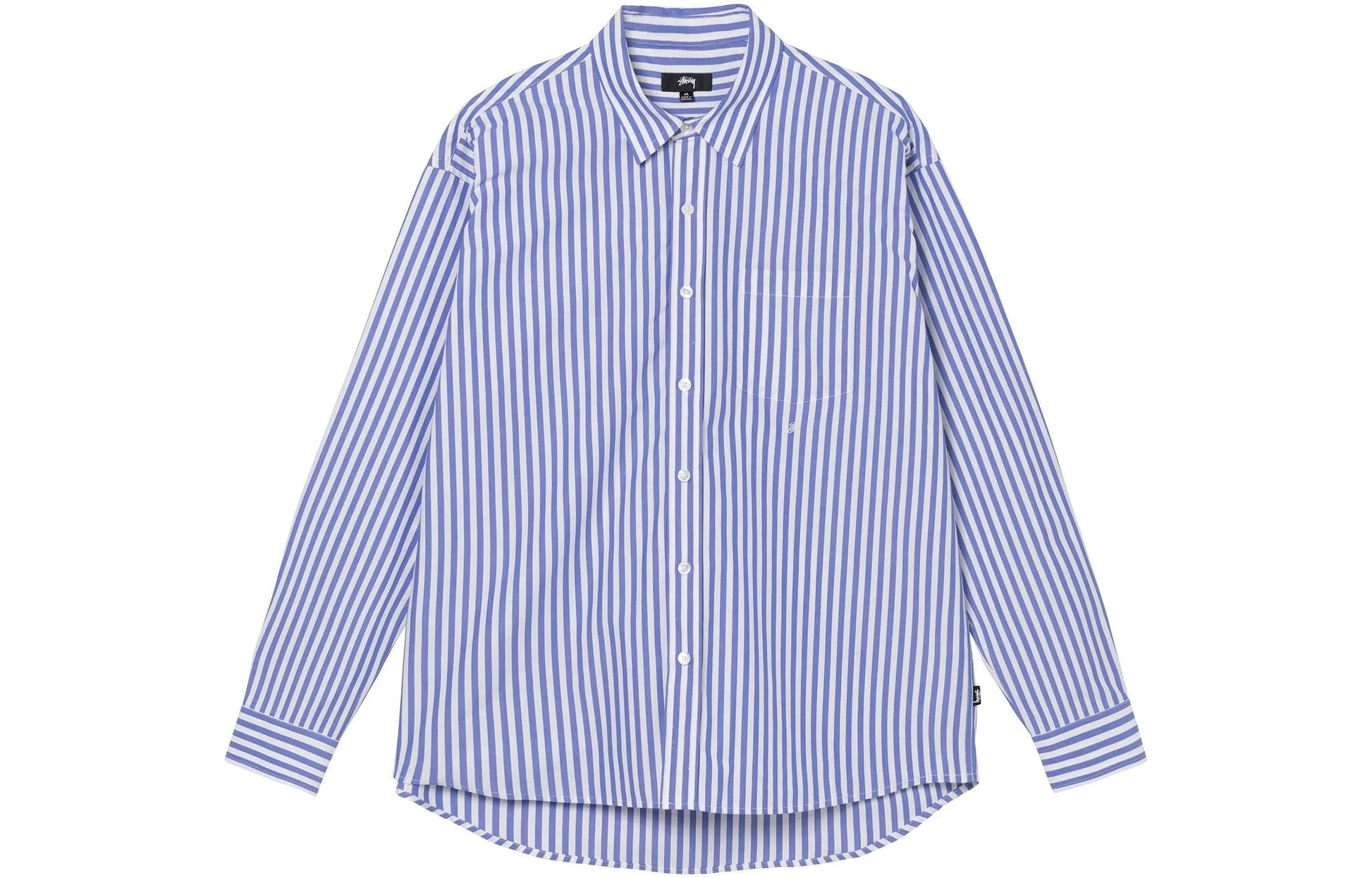 Stussy Classic Poplin Shirt 'Purple' 1110248
