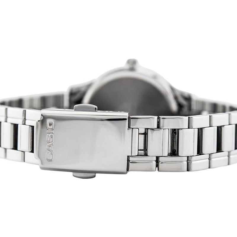 CASIO Waterproof Stainless Steel Strap White Analog LTP-2085D-7AVDF
