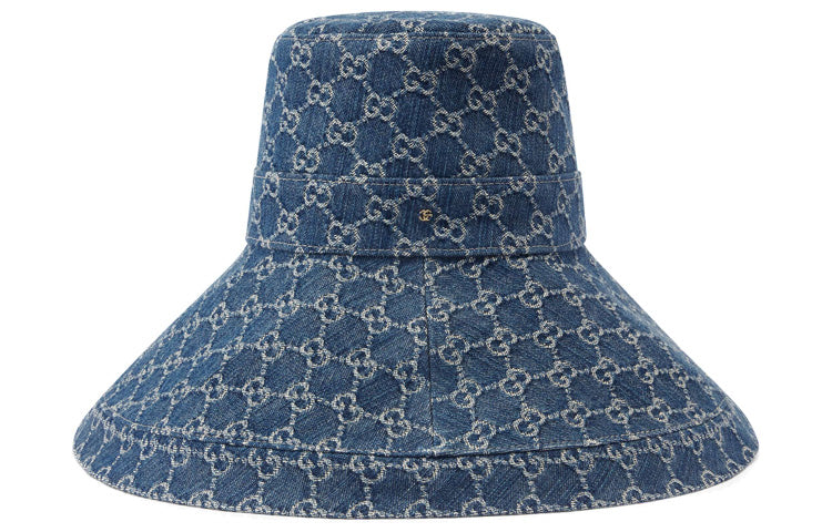 Gucci Eco Washed-Denim Bucket Hat 'Blue' 631958-3HAAH-4900