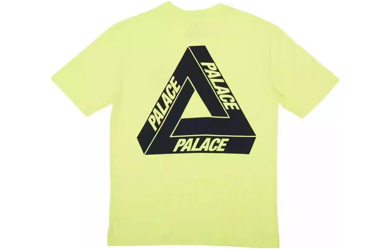 Palace Skateboards Tri-Ferg Short Sleeve T-Shirt 'Yellow' PS3TS009