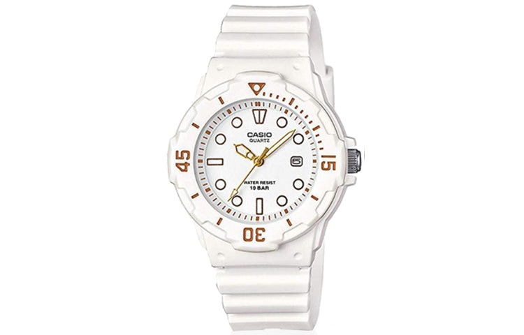 CASIO Waterproof Sports White Analog LRW-200H-7E2