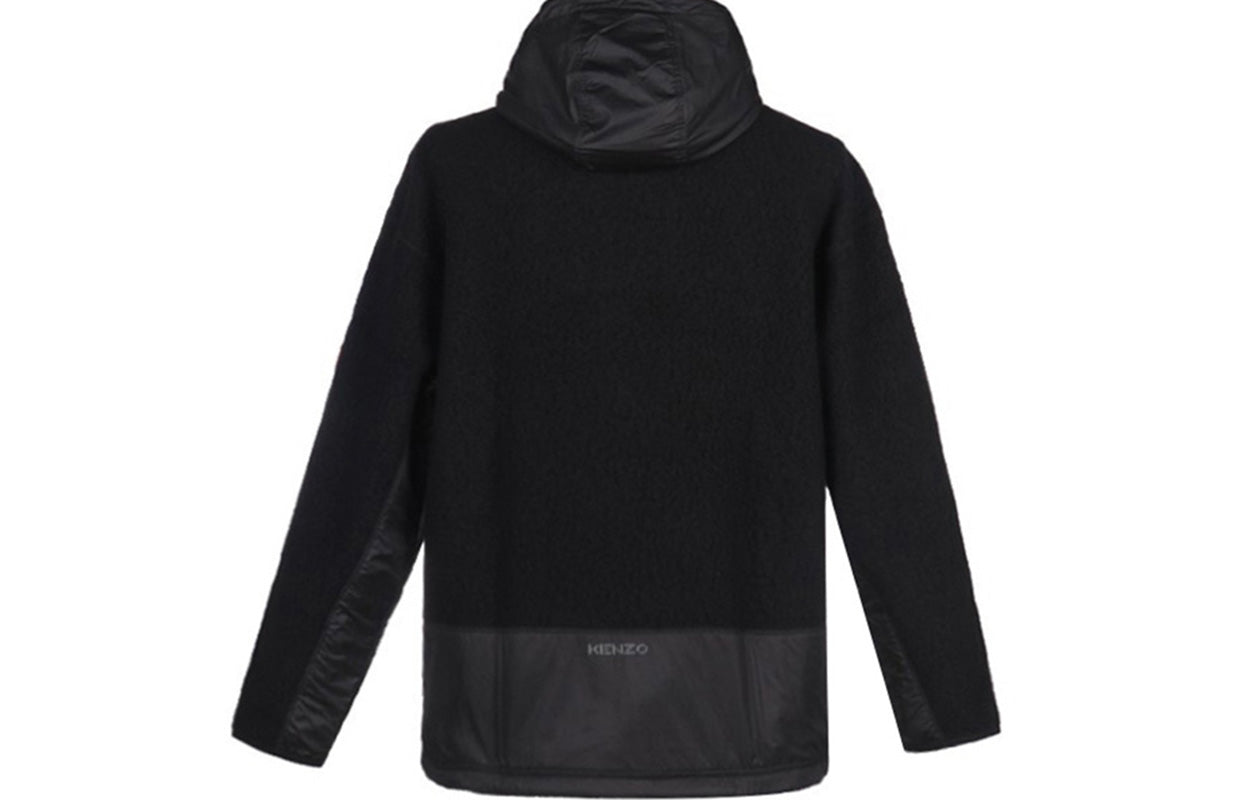 Men's KENZO FW20 Small Tiger Head Embroidered Black FA65BL7104ML-99
