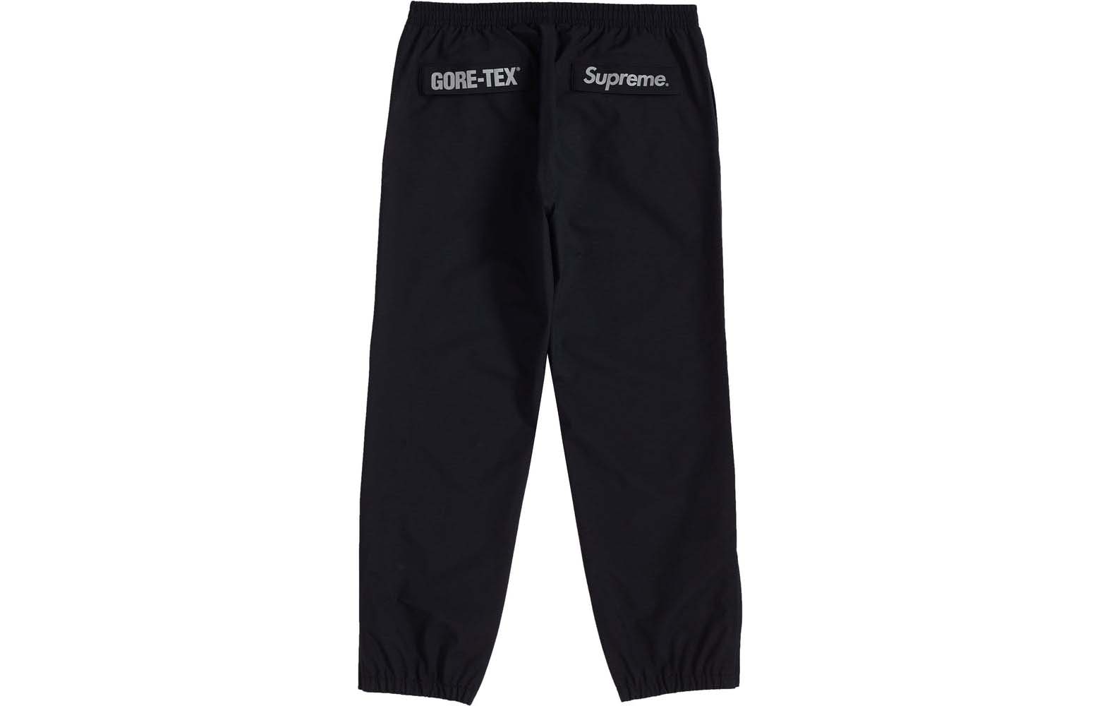 Supreme FW18 x GORE-TEX Pant Black Crossover Casual Long Pants Unisex SUP-FW18-578