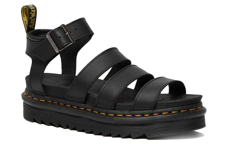 (WMNS) Dr. Martens Blaire Leather Sandals Black 24235001