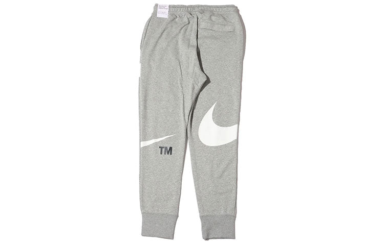 Men's Nike Logo Printing Bundle Feet Sports Pants/Trousers/Joggers Gray DD6002-063