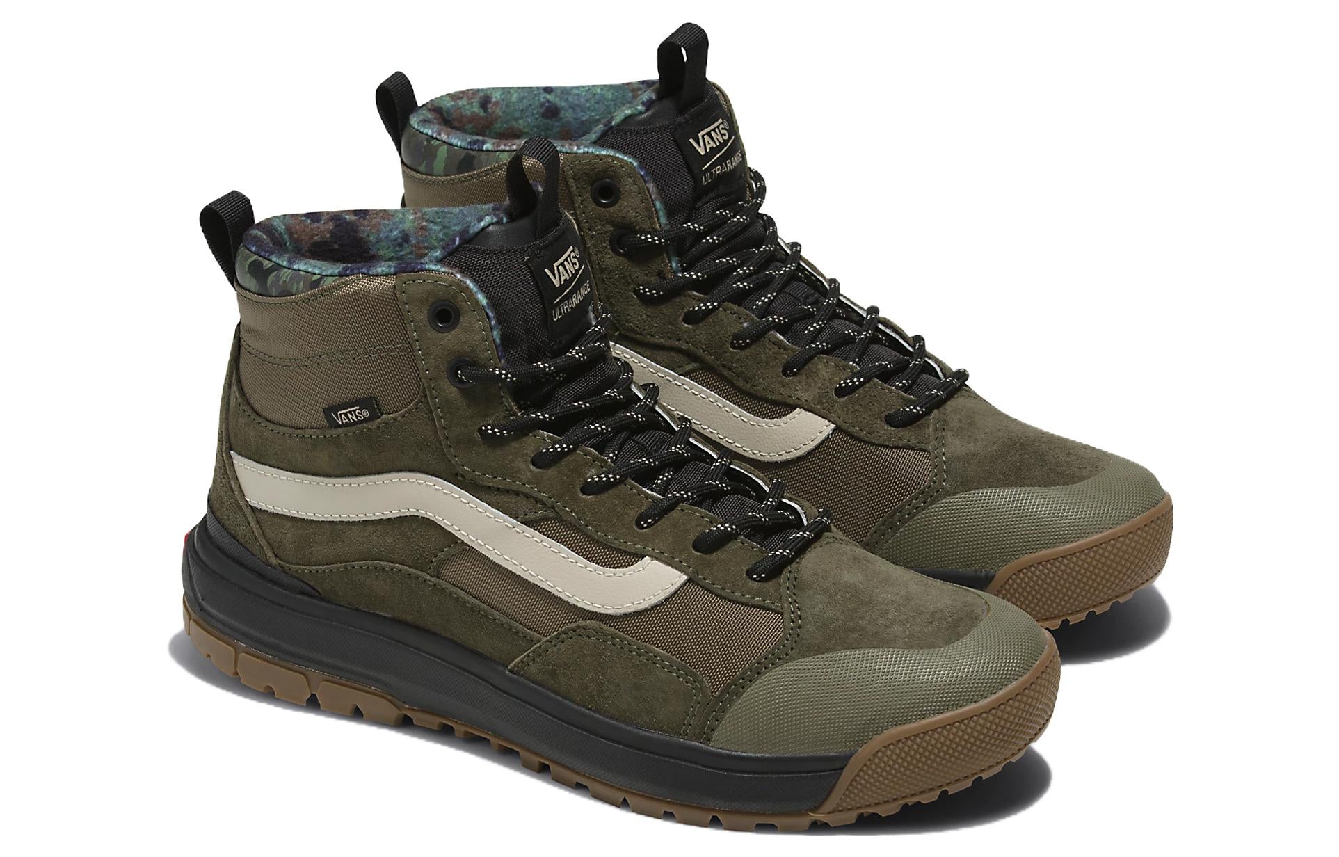 Vans Rain Camo UltraRange EXO Hi MTE-1 'Olive Green' VN0A5KS5DOL