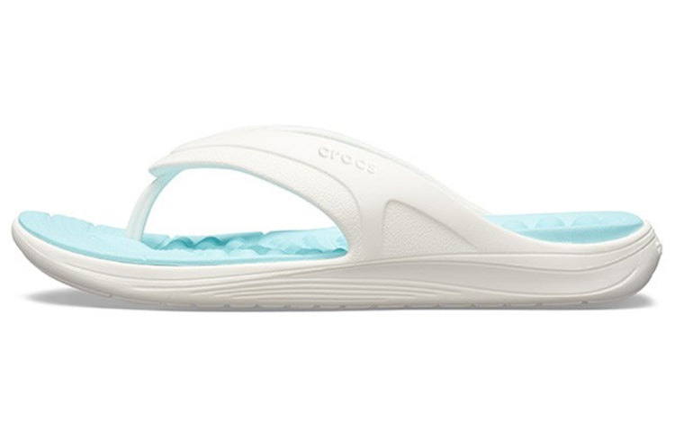 Crocs Reviva Flip-Flops Blue White 205545-18B