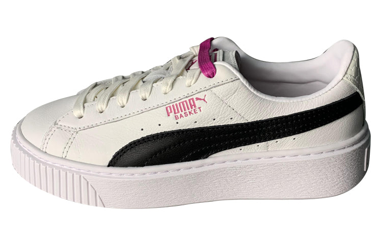 (WMNS) PUMA Basketball Platform Exotic 'Black/White' 367509-01