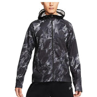 Nike Spotlight Marbled Fullzip Hoodie 'Black' BV9351-010