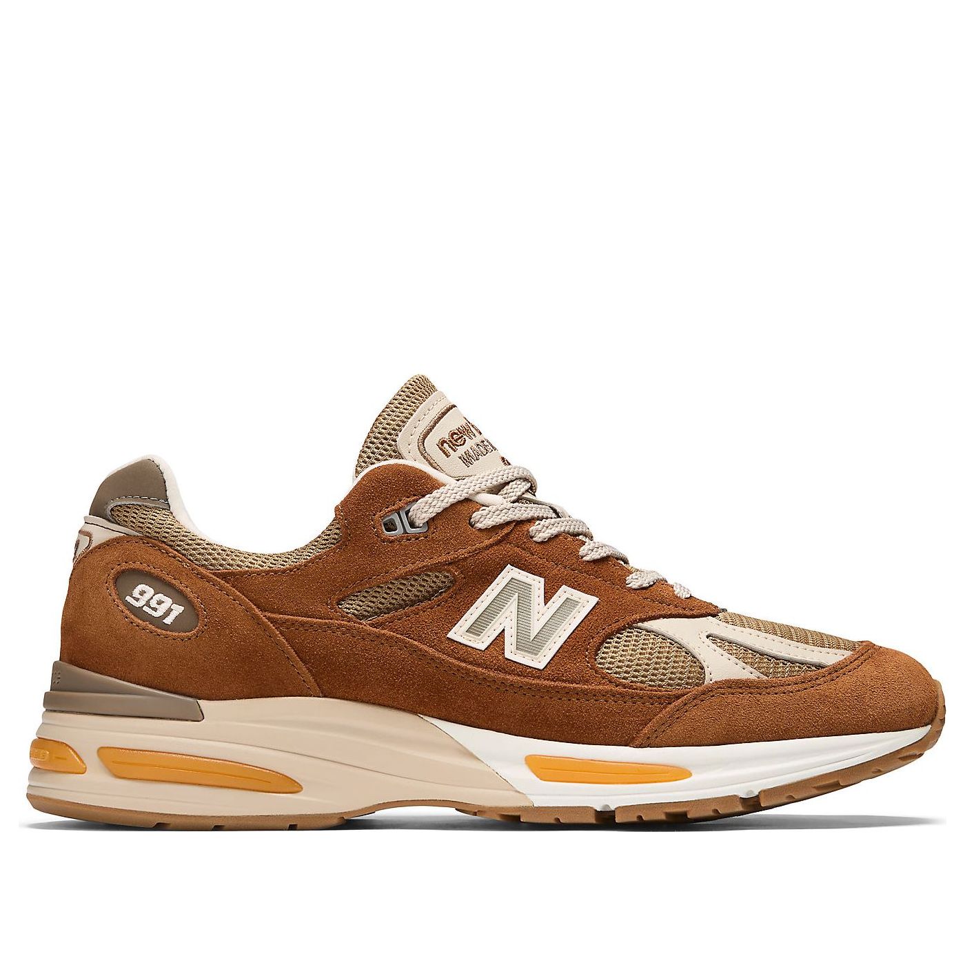 New Balance 991v2 Made In UK 'Caramel Cafe Dijon' U991GB2