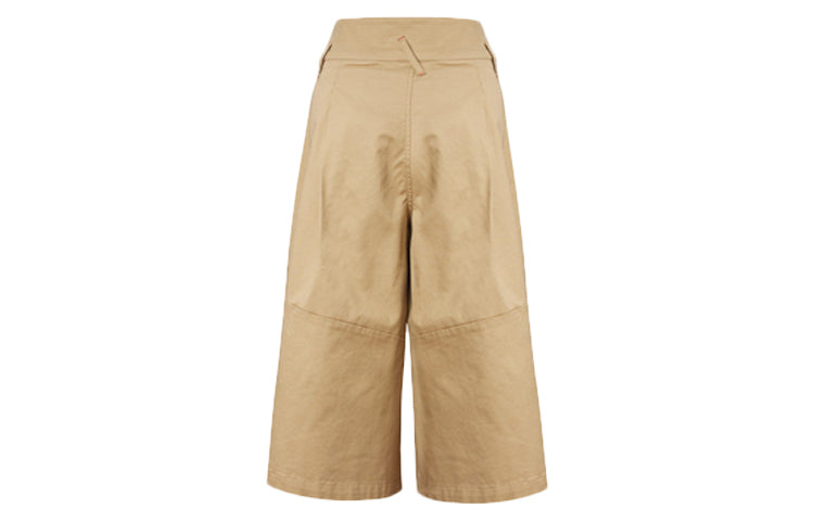(WMNS) Converse Culotte Pants Asia Sizing 'Khaki' 10020991-A01
