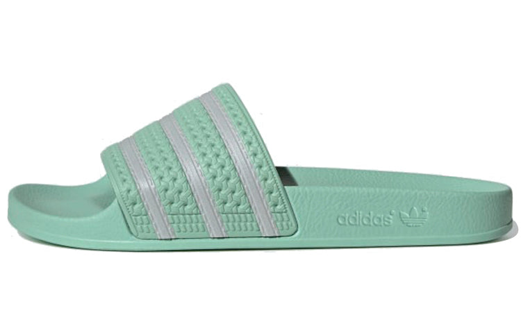 adidas Adilette Slides 'Blush Green' FU9889