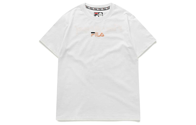 (WMNS) FILA FUSION Breathable Short Sleeve White T11W023105F-WT