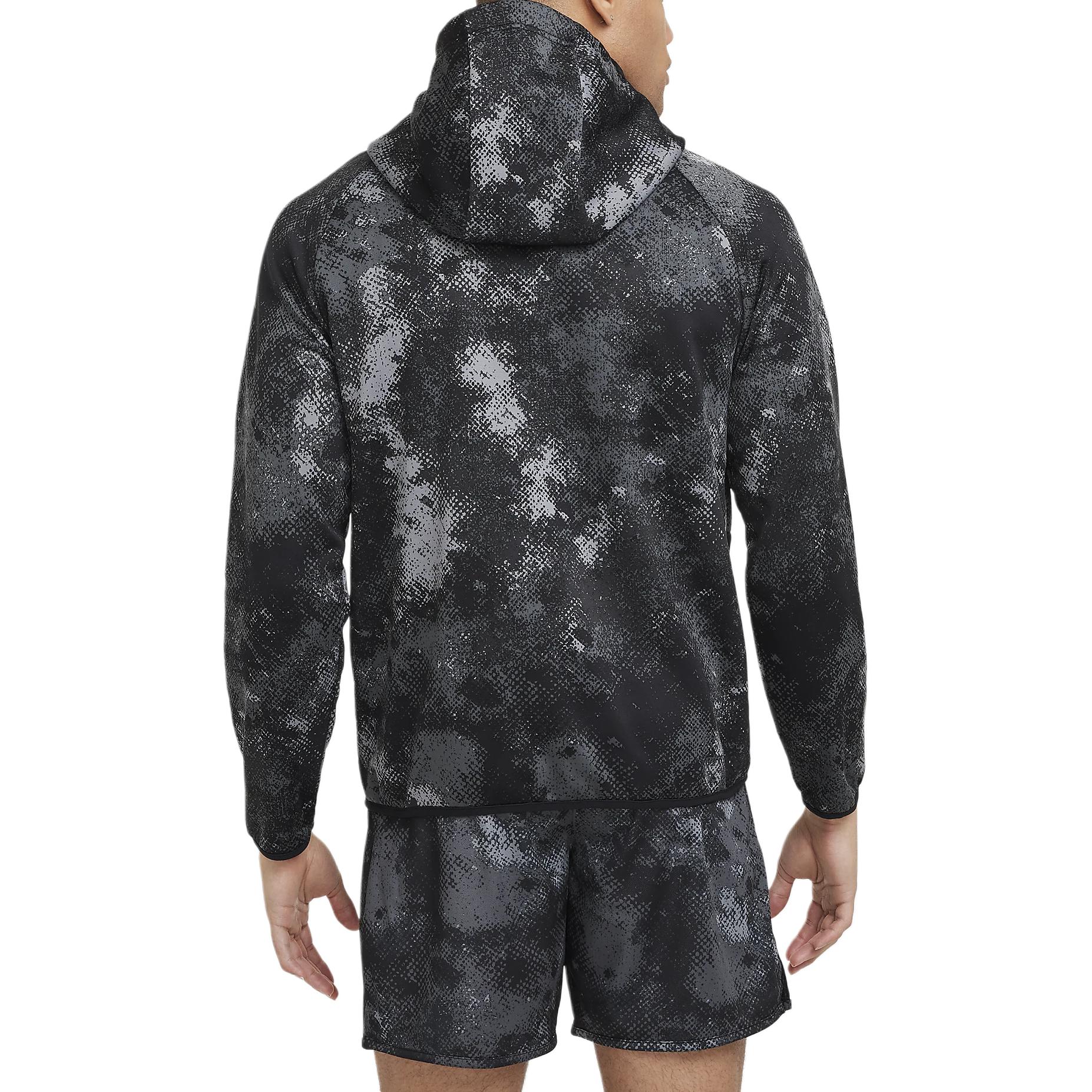 Nike Therma-FIT Versatile Pullover Hoodie 'Black Camo' FZ1088-010