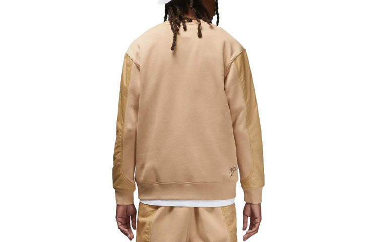 Air Jordan Flight MVP Graphic Fleece Crew-neck Sweatshirt 'Desert' DV7588-277
