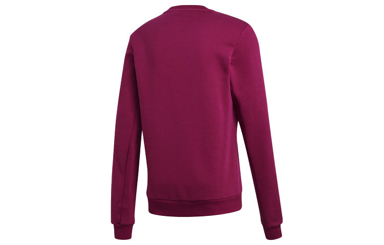 adidas Velvet Warm Sport Round Collar Men's Purple FR6613