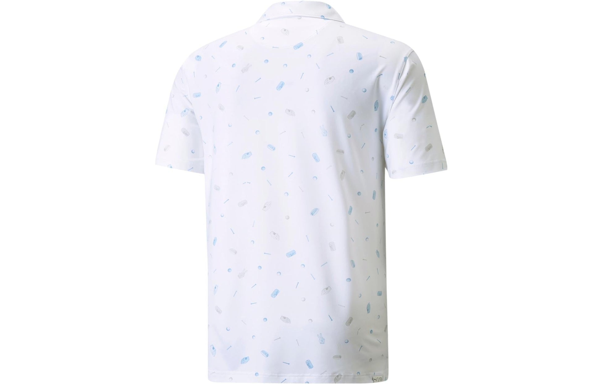 PUMA MATTR Snack Shack Polo Shirt 'White' 532116-01