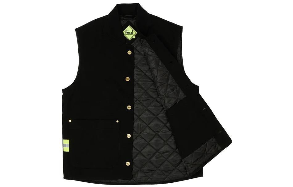 Palace Hardware Vest 'Black' P25JK087