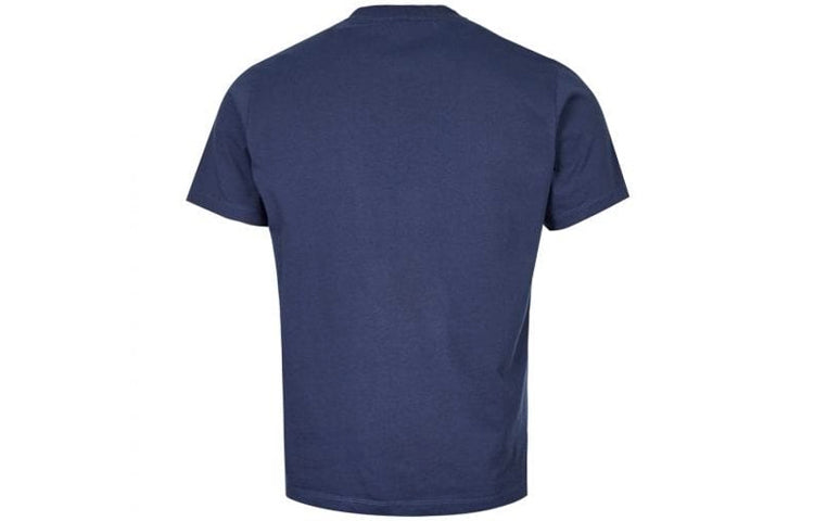 Men's KENZO Tiger Logo Printing Tiger Head Short Sleeve Blue 5TS050-4YA-78