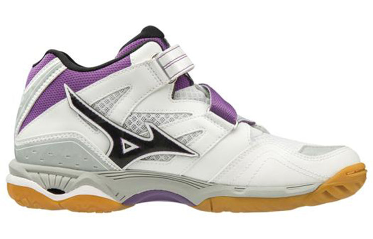 Mizuno Wave Artemis 4 MID 'White Black Purple' V1GC185809