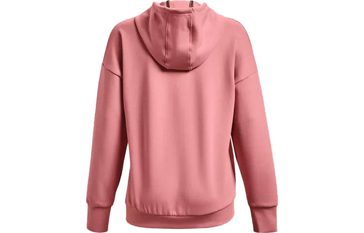 (WMNS) Under Armour Summit Knit Hoodie 'Pink Clay' 1369416-663