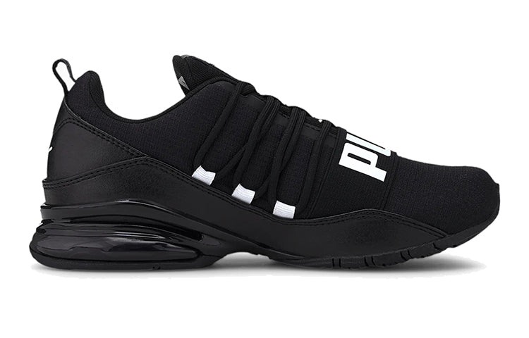 (GS) PUMA Cell Regulate Jr Low Running Shoes Black/White 194283-01