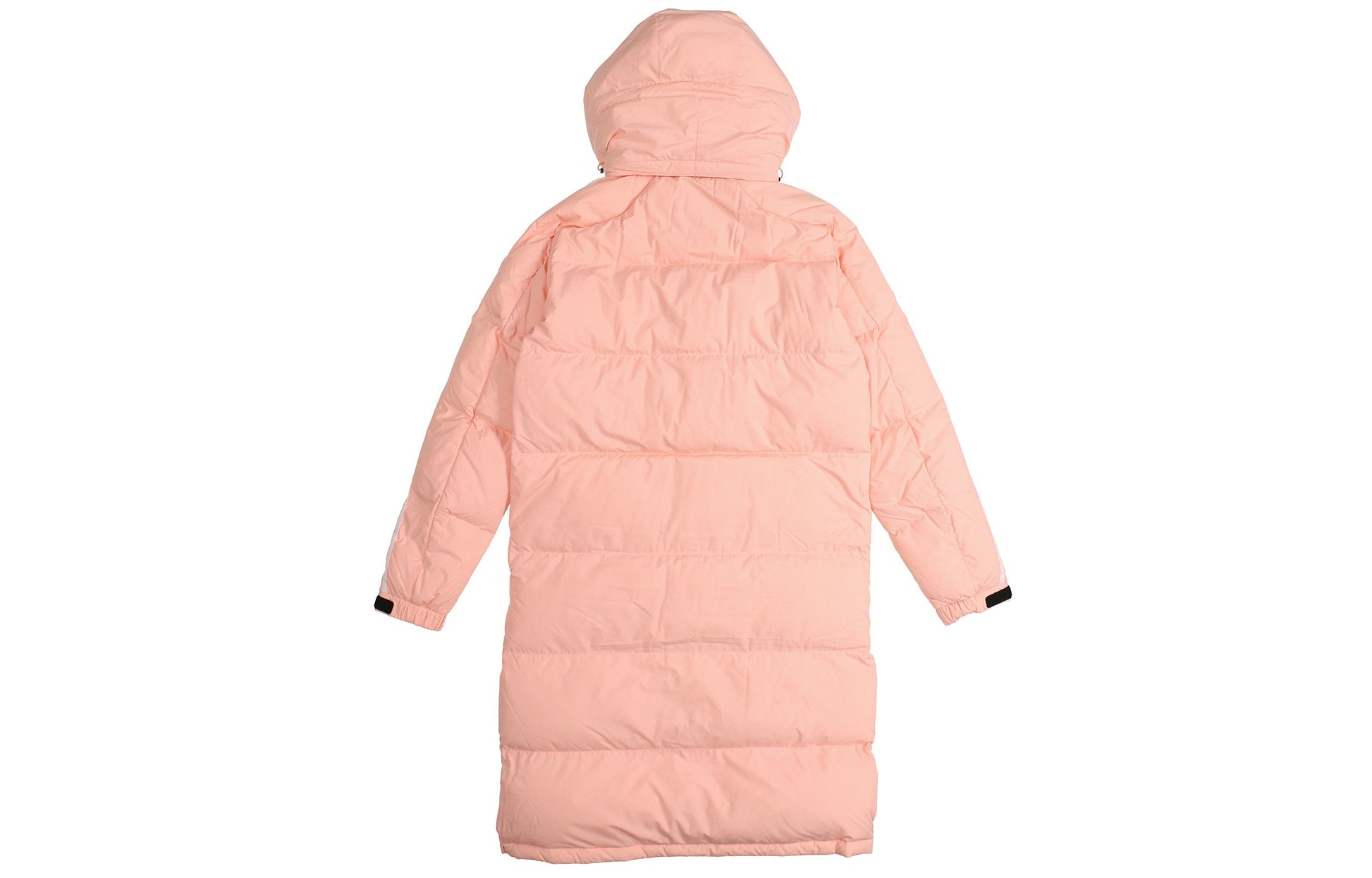 adidas Unisex 3st Long Parka Hooded Down Jacket Pink FQ2087