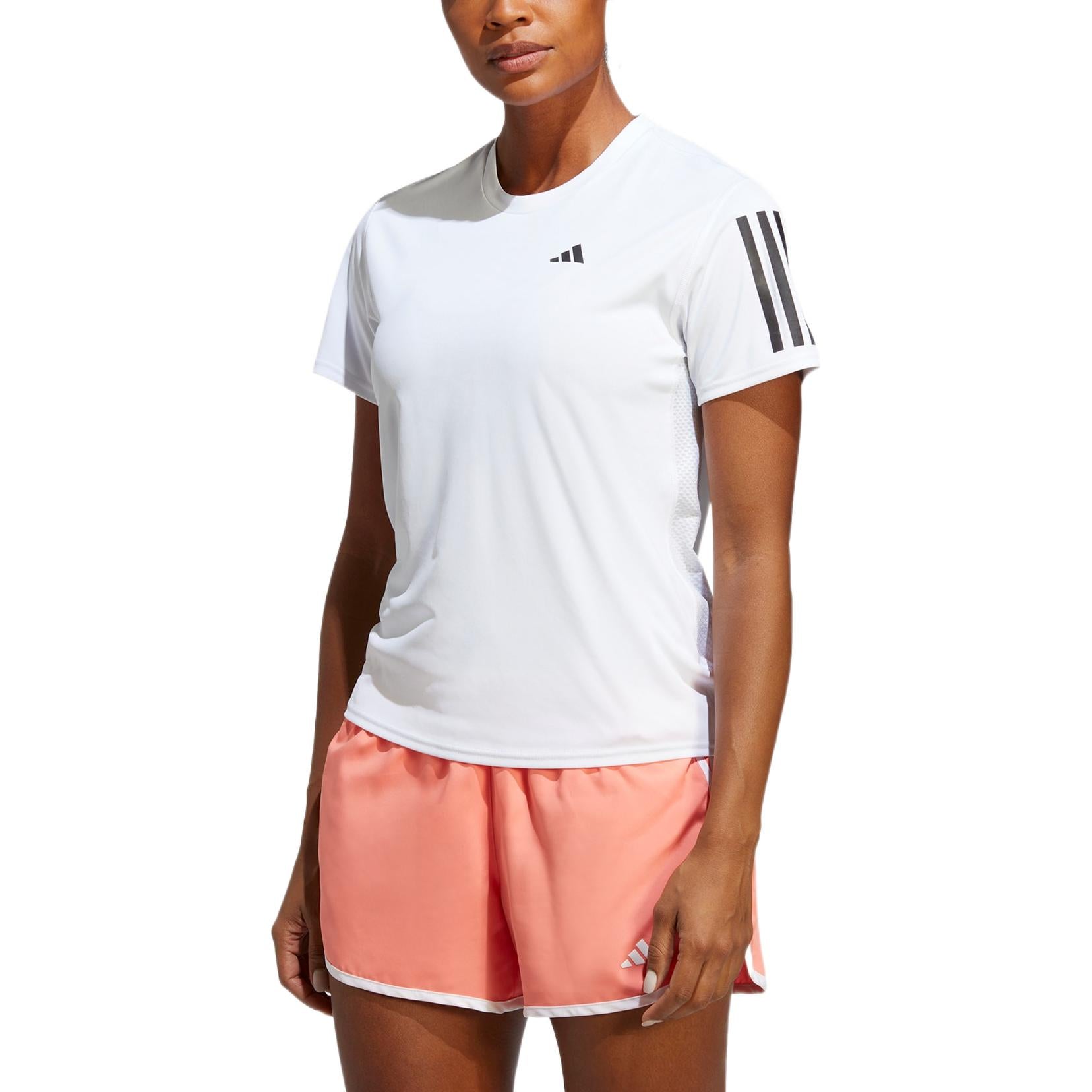 (WMNS) adidas Own the Run T-Shirt Asia Sizing 'White' IC5189