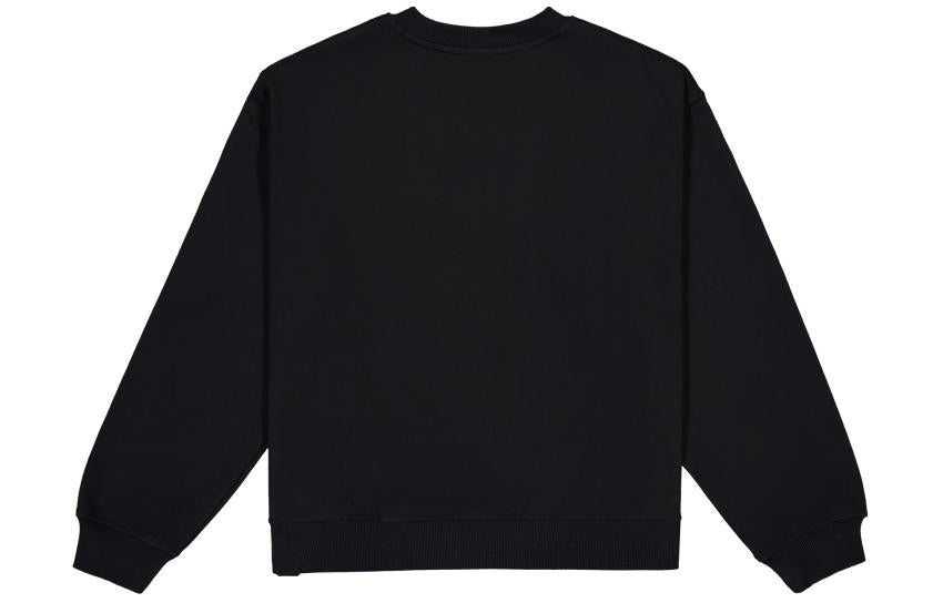 (WMNS) New Balance Athletics French Terry Crew Sweatshirt Asia Sizing 'Black' WT41500-BK