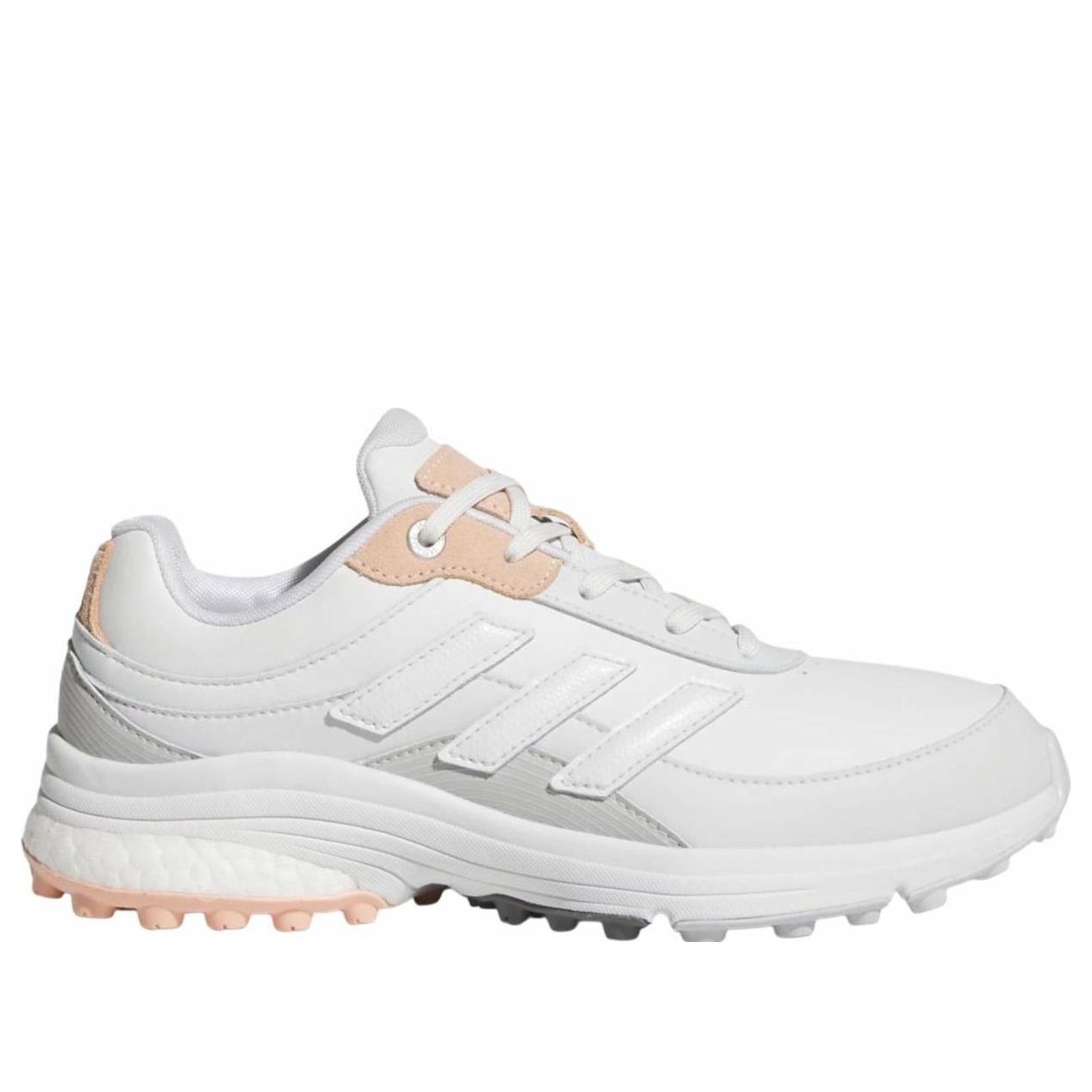 (WMNS) adidas Zoysia Spikeless Golf 'Dash Grey White Powder Coral' IH2243