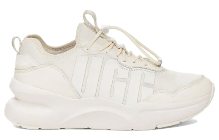 (WMNS) UGG La Daze Cozy Non-Slip Minimalistic Sports Thick Sole Shoe White 1114494-JWHT