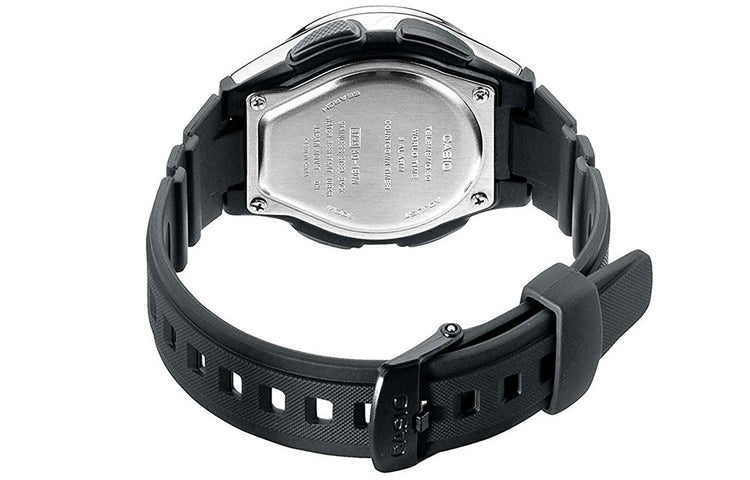 CASIO Mens SilverBlack Analog/Digital Combo AQ-180W-7BQ