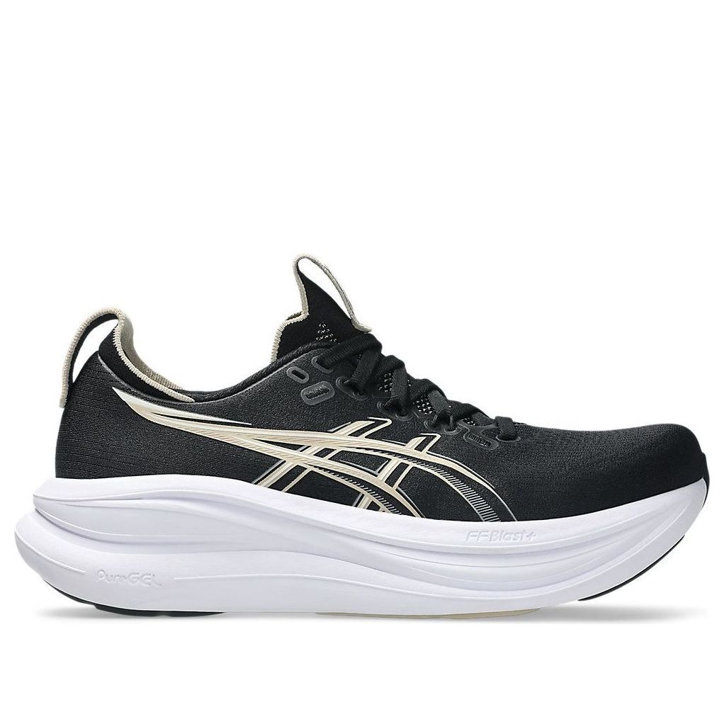 (WMNS) ASICS Gel-Nimbus 28 D Wide 'Black Feather Grey' 1012B917-002