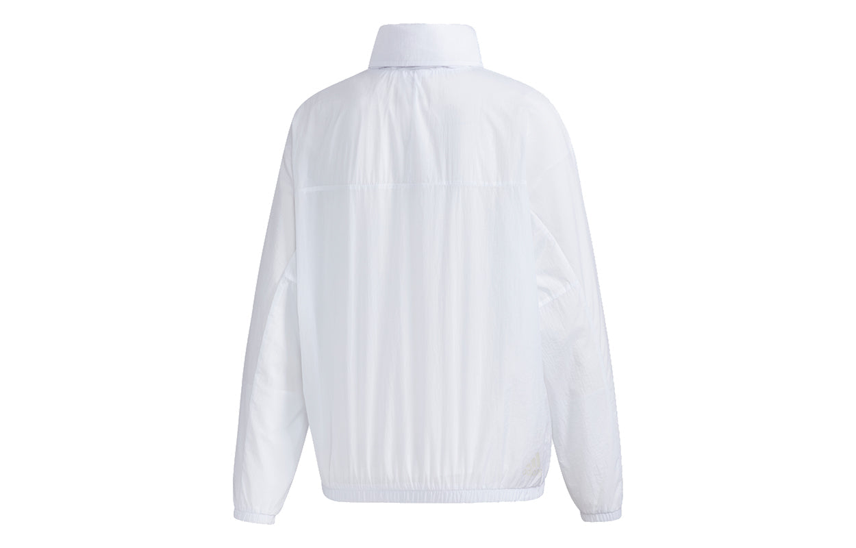 (WMNS) adidas Casual Sports Stylish Jacket White GF0138