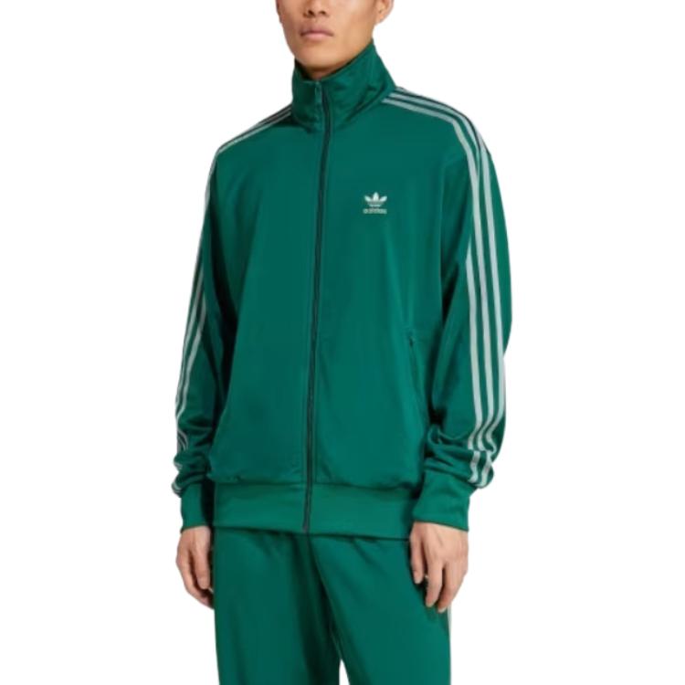 adidas Adicolor Classics Firebird Track Top Asia Sizing 'Green' JP2543