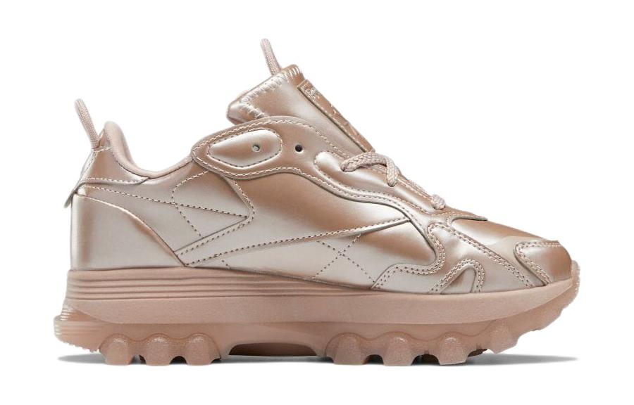(GS) Reebok Cardi B x Classic Leather 'Rose Gold Champagne' HR0435