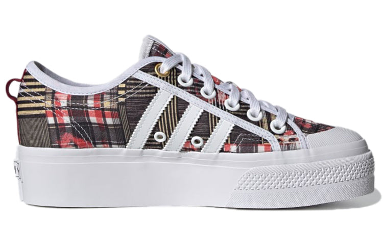(WMNS) adidas x Her Studio London Nizza Platform 'Checkered' H00530