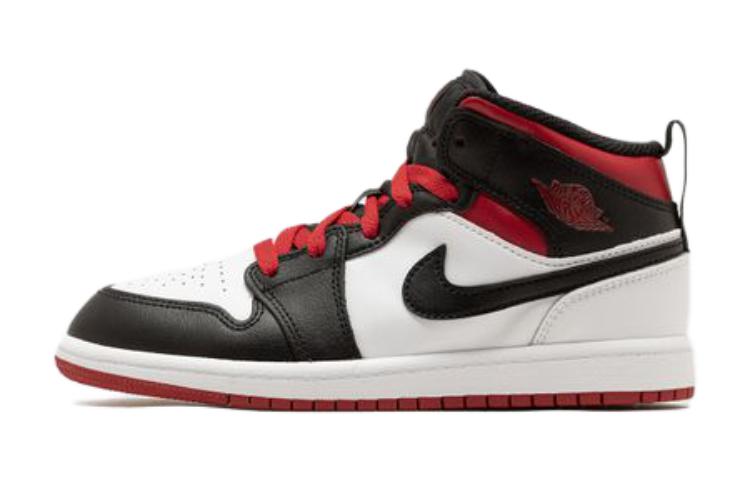 (PS) Air Jordan 1 Mid 'Gym Red Black Toe' DQ8424106