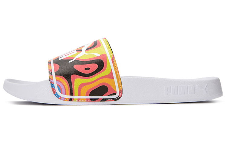 PUMA Leadcat 2.0 Graffiti Slide 'White' 387238-02