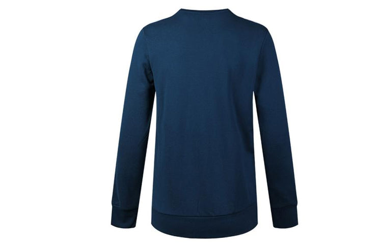 PUMA Casual Sports Breathable Round Neck Pullover Blue 595913-38