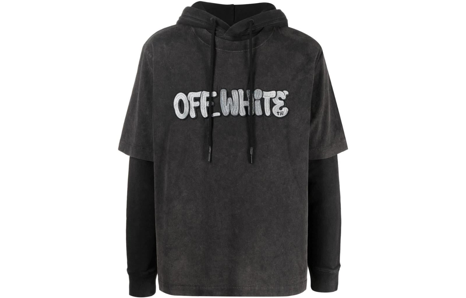 Off-White FW22 Logo OMBB087G21FLE0011009