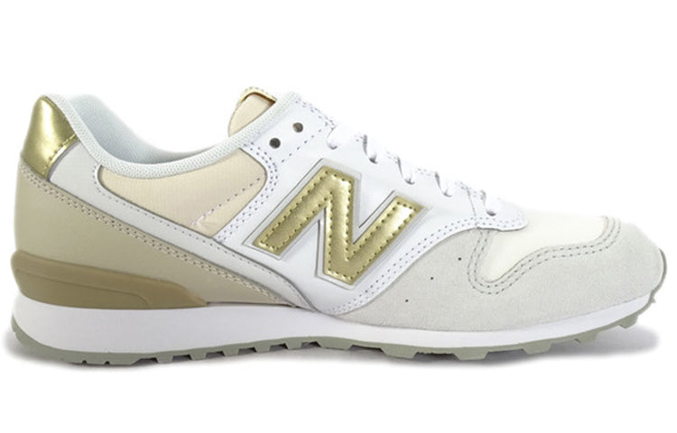(WMNS) New Balance 996 Sneakers 'White Gold Khaki ' WR996IE