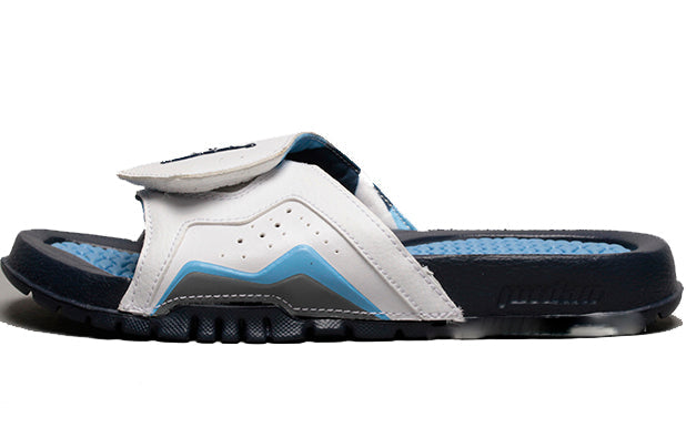 (GS) Air Jordan Hydro 7 Retro Slide 'White University Blue' 705469-107