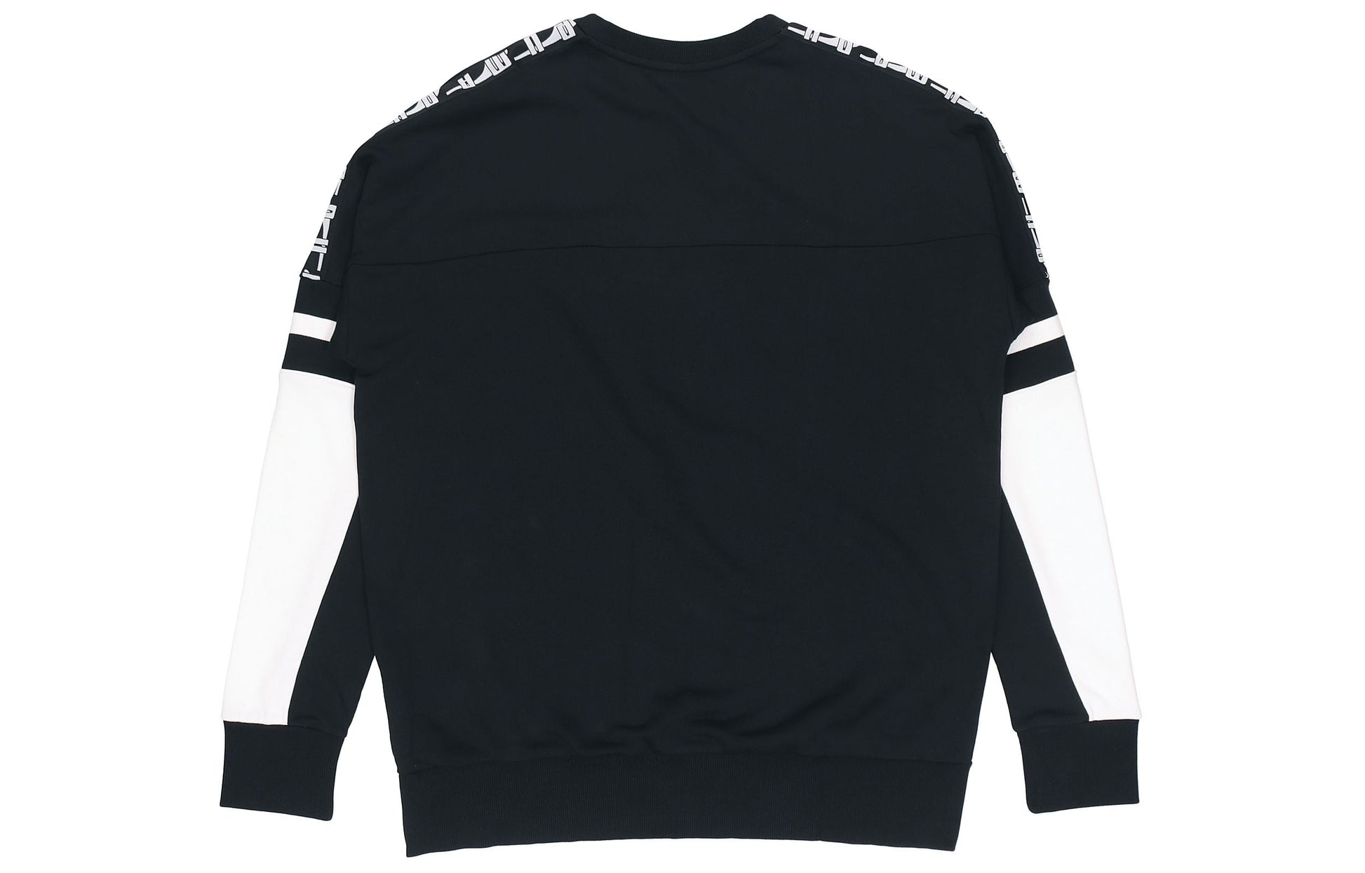 PUMA Casual Sports Round Neck Long Sleeves Black 595872-01