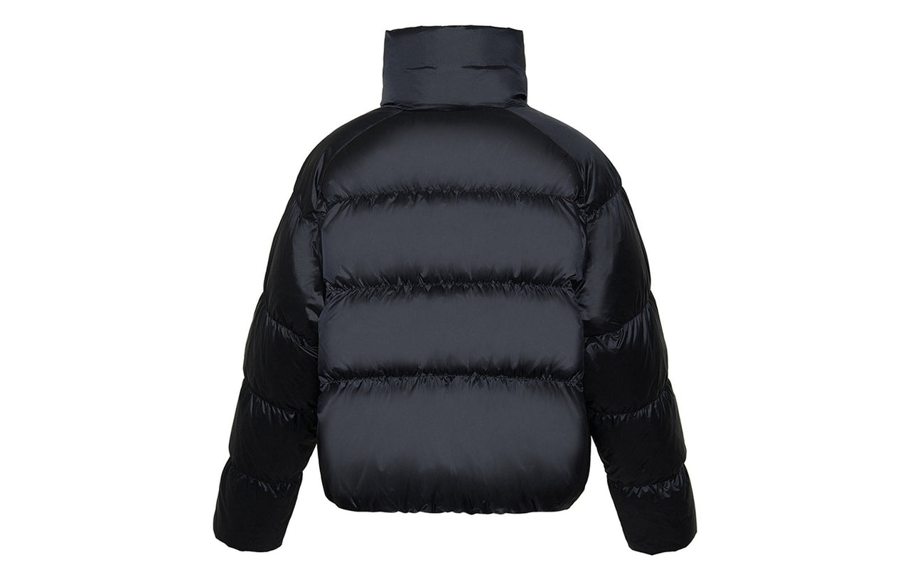 (WMNS) Li-Ning BadFive Short Puffer Jacket 'Black' AYMR090-4