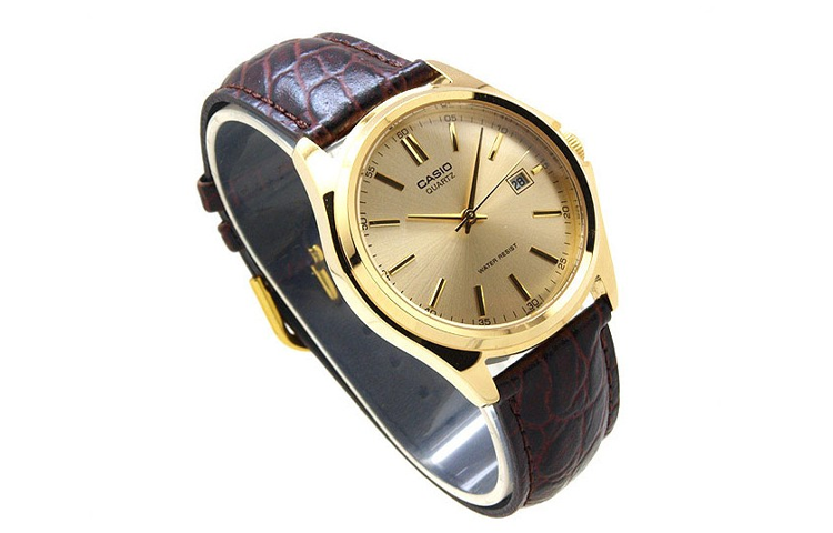 CASIO Male DRESS Japan / South Korea Fashion Mens Gold Analog MTP-1183Q-9A