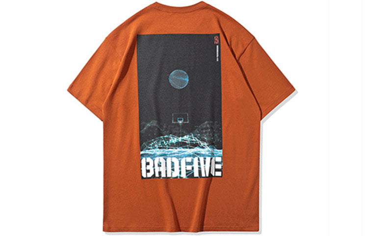Li-Ning Loose Short Sleeve Couple Style AHSQ007-4